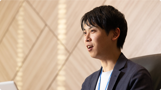 「オフィスを活かしコミュニケーションも活発化」について語る木原様